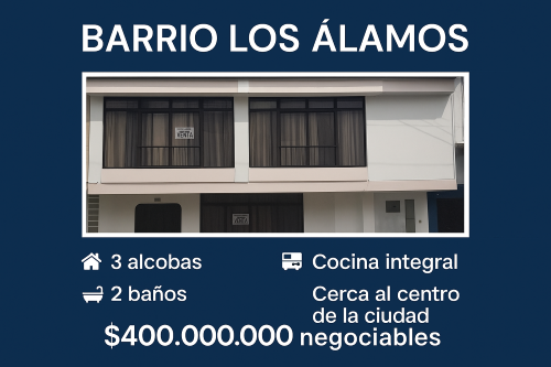 Barrio Los Alamos carrera 23 calle 15